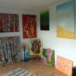 Empfang in meinem Atelier