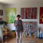 Empfang in meinem Atelier